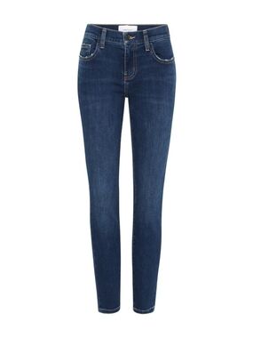 Current/Elliott Slim Skinny Jeans in Dark Blue Wash